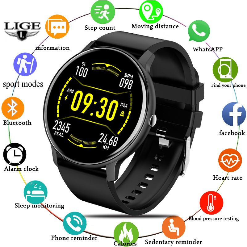 LIGE Brand Smart Watch Women M - Smartwatch Watches Brands For Women review and price