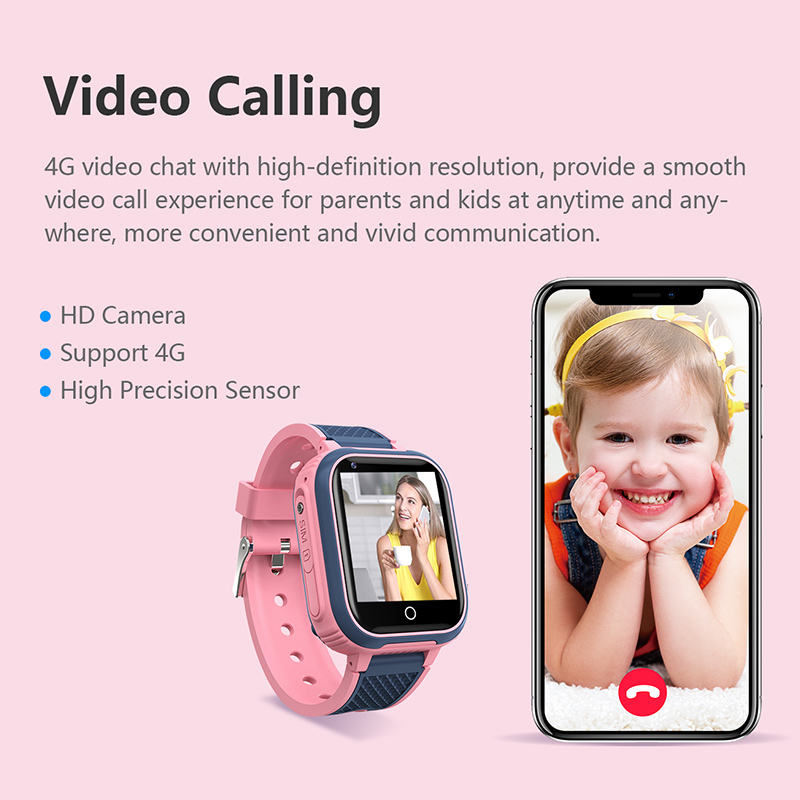 4G Kids Smart Watch Video Call - Smartwatch Watches For Kids With Gps review and price