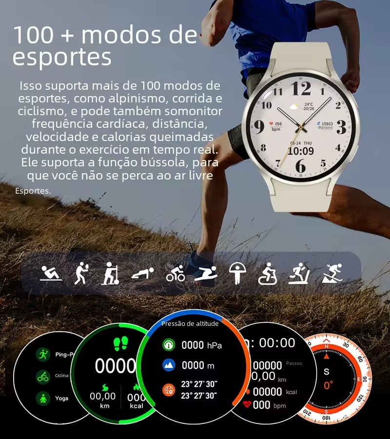 New Watch 6 GPS Track Smart Wa - Smartwatch Watches For Women With Gps review and price