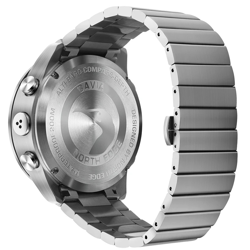 NORTH EDGE GAVIA Men Dive Watc - Altimeter Compass Watch review and price