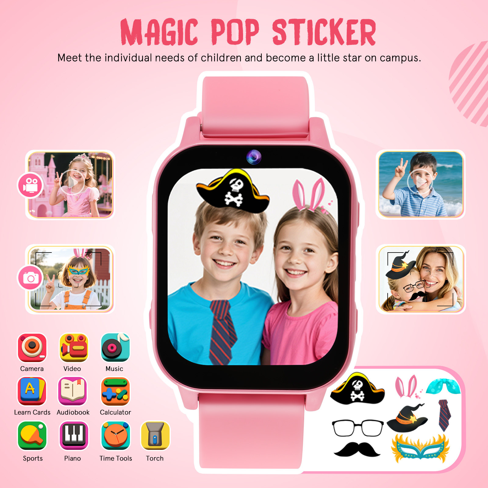 Childrens Smart Watch with Edu - Smartwatch Watches For Kids review and price