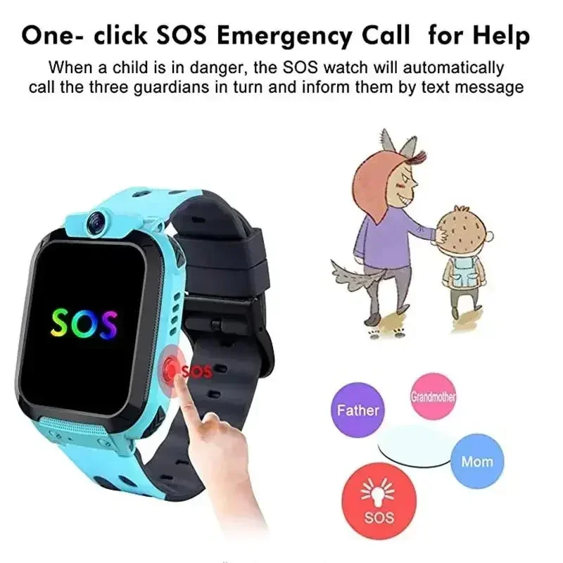 Lenovo New Smart Watch SOS Ant - Smartwatch Watches For Kids With Gps review and price