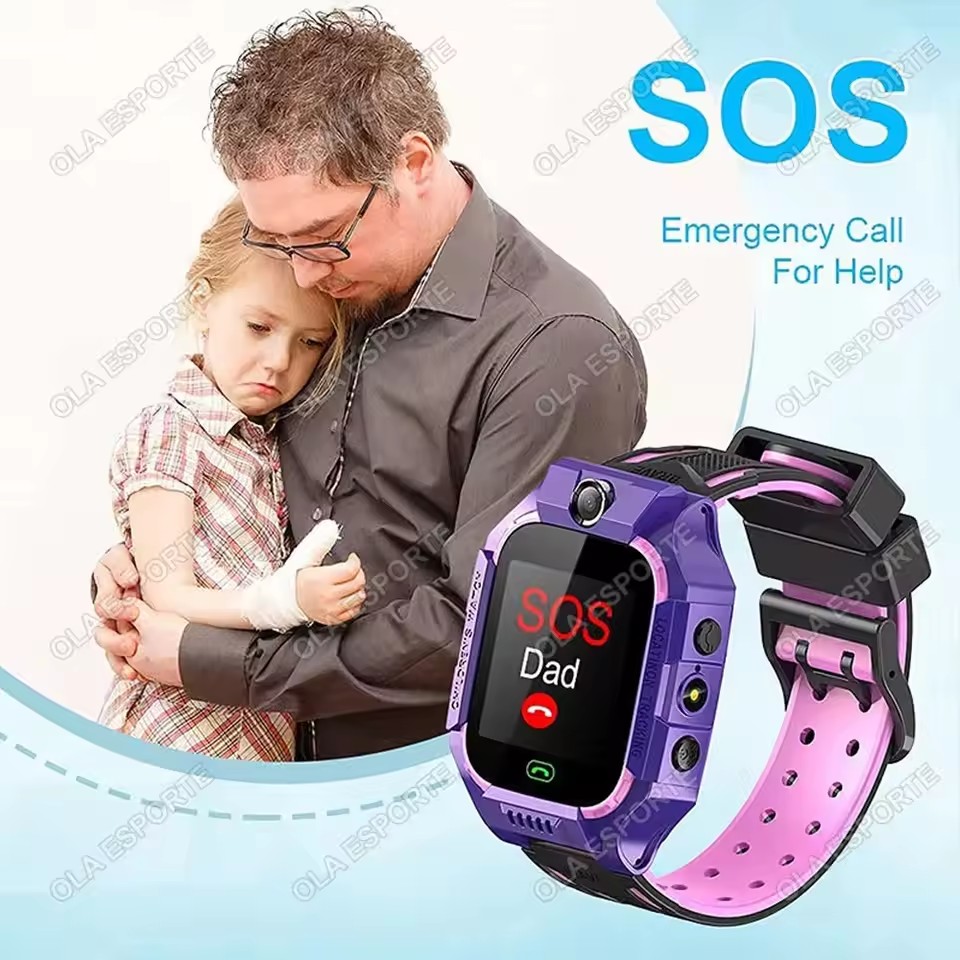 Children Smartwatch SOS LBS Po - Smartwatch Watches Price review and price