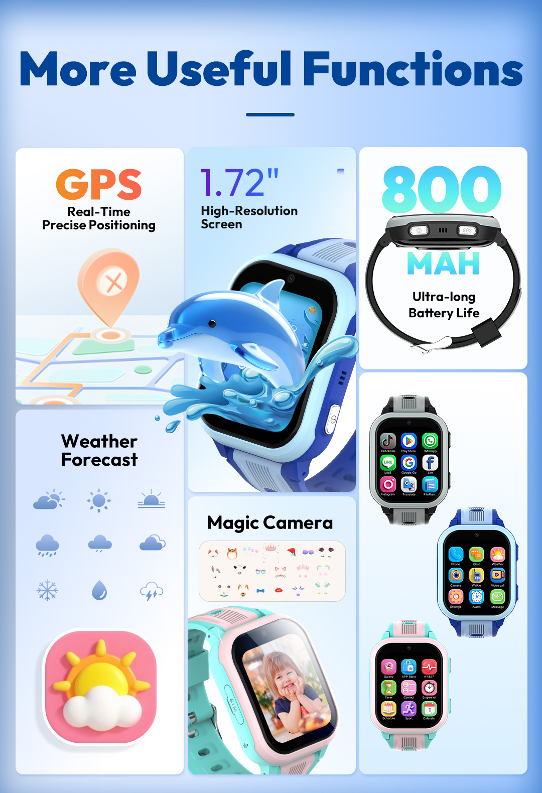 KT41 Smart Watch - 4G Phone Ch - Smartwatch Watches For Kids With Gps review and price
