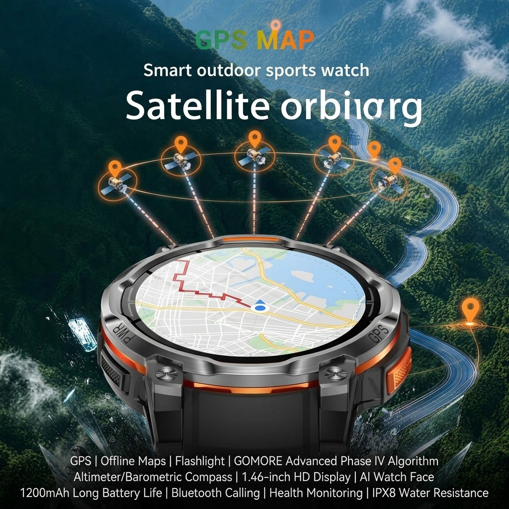 New All-Terrain Offline Map GP - Watch Vs Smartwatch review and price